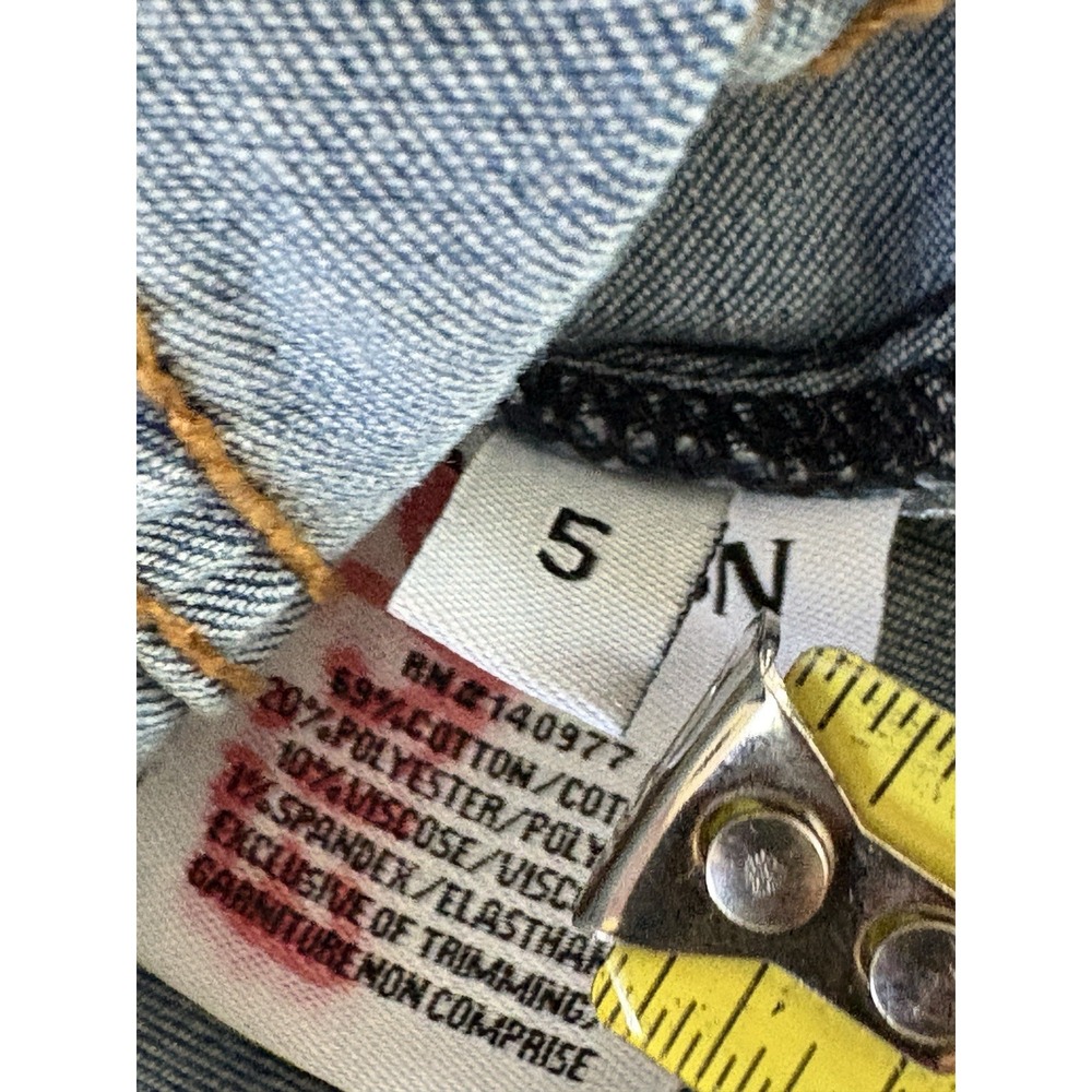 Hudson Denim Jacket‎ KIDS GIRLS SIZE 5 Jean Coat - Picture 3 of 16